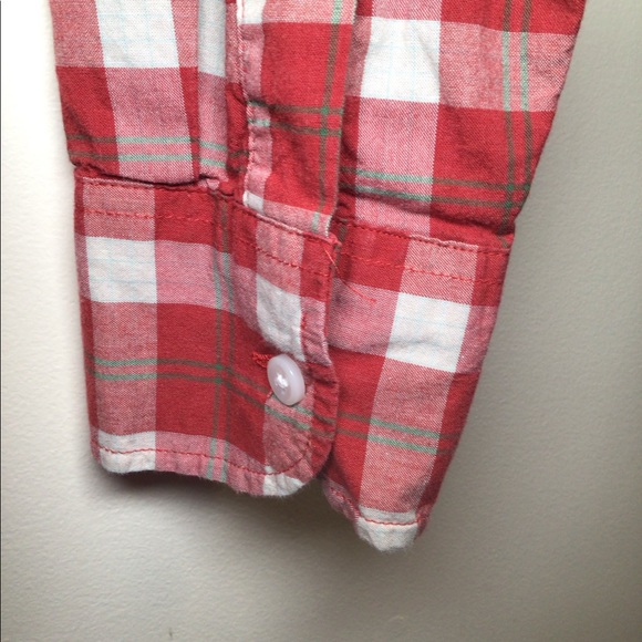 J. Crew Checkered Gingham Secret Wash Button Down - Picture 4 of 5